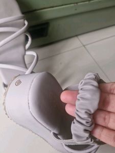 Grey Soft Cushioned Wedges