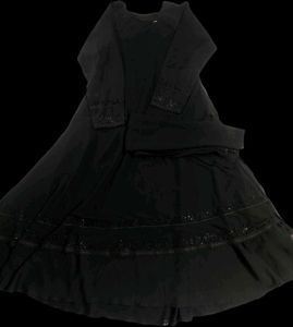 Elegant Black Abaya Combo Of 2