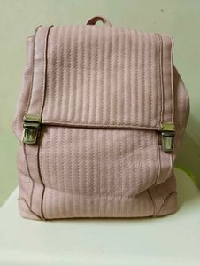 Pink Quilted Backpack Very good condition