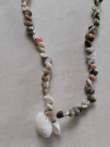Hand Made Natural Sea Shell Necklase
