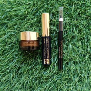 Estee Lauder Kajal, Mascara Eye Cream &amp; Pouch Kit
