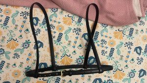 Leather harness Belt