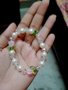 Tulip Bracelet And Flower Big Claw Clip