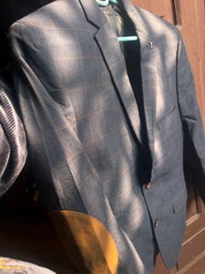 Men&#39;s Plaid Blazer
