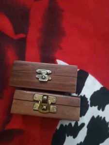 Wooden Trinket Boxes
