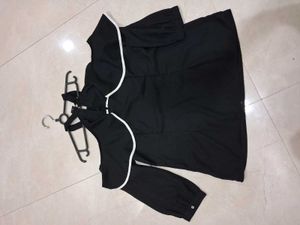 Black Cold Shoulder Dress