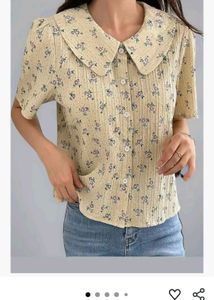 Korean Casual Short Sleeve Loose Fit