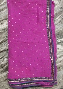 Beautiful Pink Saree