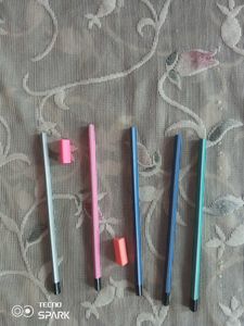 Pencil And Eraser Pack.