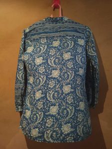 Blue Short Kurti