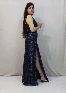 Western Style Slit Dress