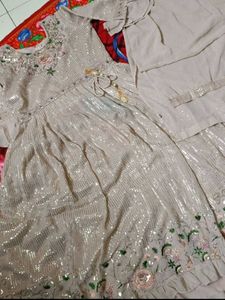 Heavy Sequined Embroidered Anarkali Dress
