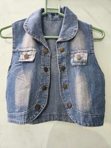 Denim Vest - Unique Design