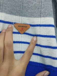 Striped Pullover Sweater