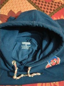 Blue Graphic Hoodie