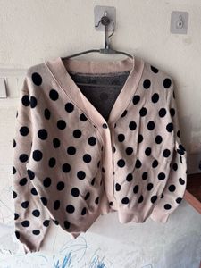 Polka Dot Cardigan