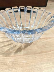 Studio Nova Crystal Glass Heavy Hostess Bowl
