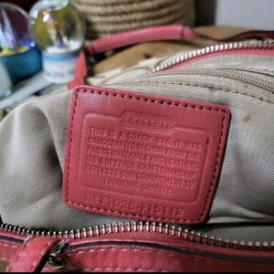 Coach Signature Canvas Tote Bag