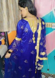 Royal Blue Frock