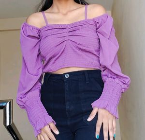 Off Shoulder Top Brand New Only Wore It Once