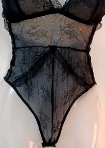 Flutter Backless Lace Bodysuit