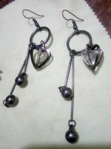 Stylish Dangle &amp; Hoop Earring Set