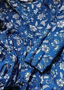 Peplum V Neck Kurti