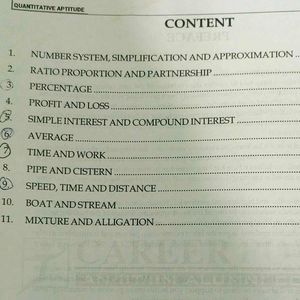 Quantitative Aptitude Books SCC