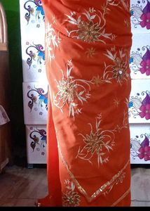 4 Beautiful Sarees And Pink Is Net Saree