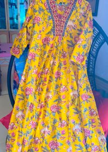 Floral Print Kurta Set