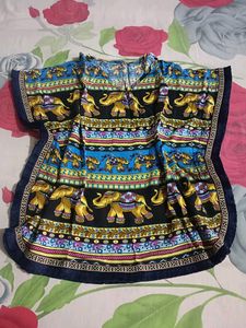 Beautiful Printed Women Poncho