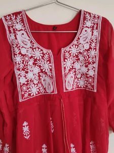 2 combo kurtis red &amp; black