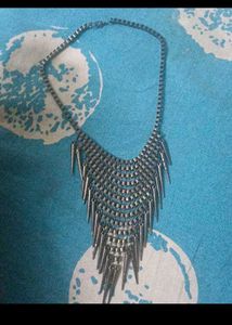 Statement Silver Necklace
