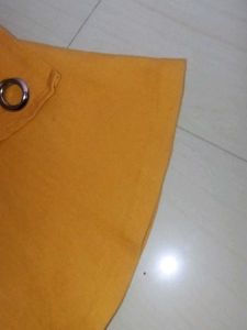 Chic Mustard Yellow Mini Dress
