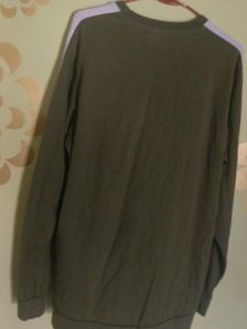 Olive Green Long Sleeve Tee