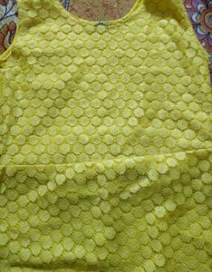 Yellow Lace Dress