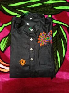 Black Kurta