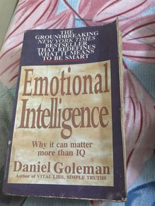 two books Emotional Intelligence by Daniel Goleman