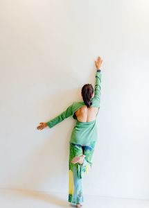 pure cotton Green Co-ord Set