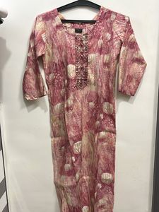 Floral Print Kurti (Size M)
