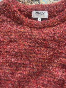 Burgundy Knit Sweater