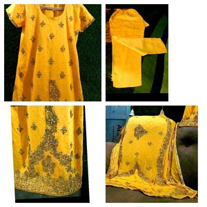 Beautiful full hand work suit