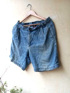 Casual Blue Denim Shorts (Women)