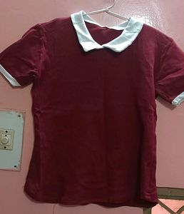 Collar Neck Top