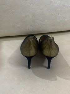 Black &amp; Gold Heels
