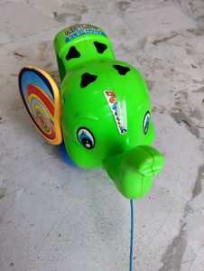 ELEPHANT Rope Pull Toy