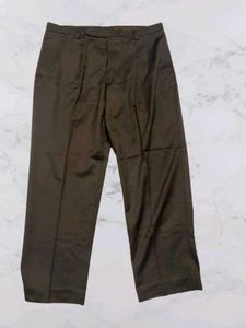 classic dark brown two-piece suit