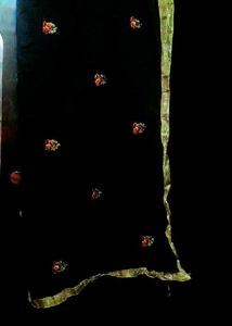 Black Dupatta No Used