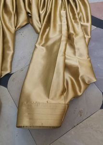 Satin Salwar Golden Colour