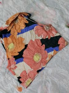 Blazer Style Crop Top For Girls